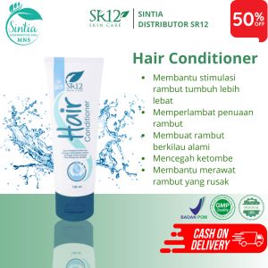 SR12 Hair Conditioner Perawatan Untuk Rambut Kering dan Rontok Menjadikan Lebat Serta Berkilau 125ml
