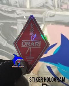 ORARI STIKER ORARI STIKER HOLOGRAM