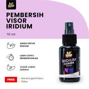 Kilap Premium Iridium Cleaner | Pembersih Visor Iridium Aman