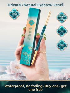 MONLEYTA | Ultra-Fine Dual-Head Eyebrow Pencil For Women Waterproof Sweatproof Long-lasting Color-Matching Natural 3D Official Flagship Store