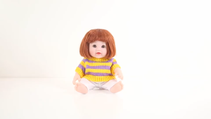 {Màu Áo Ngẫu Nhiên} Búp Bê Nhựa Cao Cấp Nathaniel Tóc Bob 30 cm 12 inch Reborn Vynil Doll PVN3720