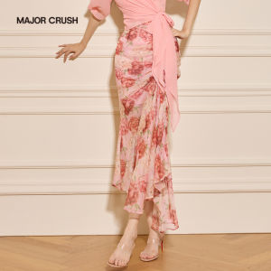 French Romantic Rose Pink Elegant Slimming Fashion Dress Suit