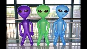 Mô Hình UFO Người Ngoài Hành Tinh Bơm Hơi Nhiều Màu Sắc Khổng Lồ Hoạt Hình Dùng Trang Trí Tiệc Chủ Đề Vũ Trụ Trang Trí Ngoài Trời Lễ Hội