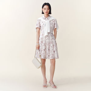 V·grass/V-GRASS | Đầm Dài Có Cổ Pha Cotton Mùa Hè