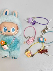 Mini Crossbody Bag Cup Bottle Doll Clothes Trendy Toy Accessories Labubu High Energy Front Kids Costume No Brand Registered Trademark