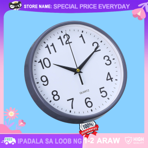 Japan 8/12 Inches Quartz Wall Clock Modern Wall Clock (Battery Not Included)  Luminous 30cm Big Size Clock