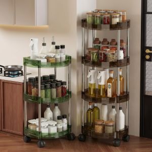MINGZHIYIFAN | Kitchen Multi-Layer Floor Standing Storage Rack