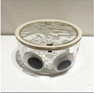 Transparent Storage Organizing Box with Lid
