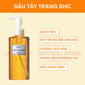 Dầu tẩy trang DHC Deep Cleansing Oil 200ml Nhật Bản
