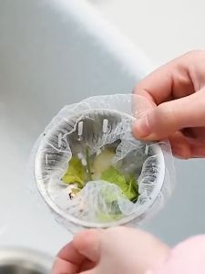 100 ชิ้น ตาข่ายกรองเศษอาหาร สำหรับอ่างล้างจาน ถุงกรองเศษอาหาร - พร้อมส่ง