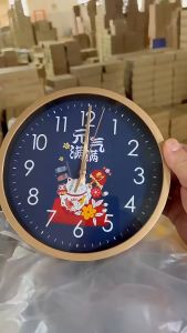 wall clock modern minimalist living room home wall clock creative decoration wall clock(8inches)