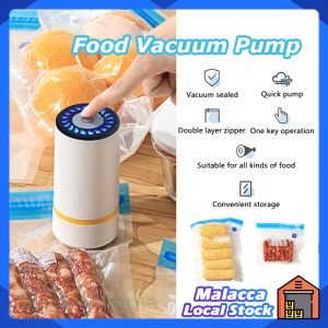 Handheld Vacuum Sealer Mini Electric Food Preservation Compression Vacuum Pump BPA-Free Reusable Food Saver Kitchen Sealer Machine