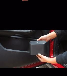 ถังขยะแขวนรถ ถังขยะในรถ ถังขยะใบเล็ก ถังขยะรถยนต์ กล่องแขวนอเนกประสงค์ในรถ ถังขยะในรถฝาปิดอัตโนมัติ