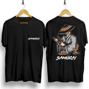 Shalch trendy / Baju Pria Keren / Kaos Distro Dewasa Motif Samurai Kaziro Katana / Pakaian Pria / Bisa Cod