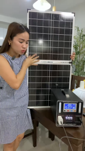 Power Station 1000W/220V Power Station Multi-function Portable 988000mAh Big Capacity Solar Generator Station Home&Outdoor Solar Generator High Power Emergency Powerbank For Travel Camping Home Emergency Power