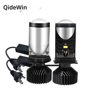 ไฟหน้ารถยนต์ Canbus Y6 H4 LED 120W 6500k สว่างพิเศษ เลนส์มินิ H4 12000LM IP67 กันน้ำ ไฟตัดหมอก ใช้ได้กับรถยนต์ทั่วไป