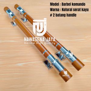 2pcs Handle Pintu Barbel 45cm 60cm  gagang pintu tarikan pintu minimalis Gagang Pintu Rumah