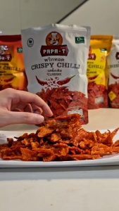 Papa-T Crispy Chilli Snack Big Pack 76g (Classic/ Tom Yum/ BBQ/ Cheese)
