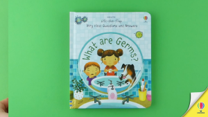 USBORNE Very 1st Q&A "What are Germs?" [Lift-the-Flap][Board Book]