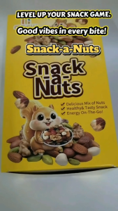 Snack Nuts by MKGW 15g – Premium Mixed Nuts Snack Nutritious & Tasty On-the-Go Pack