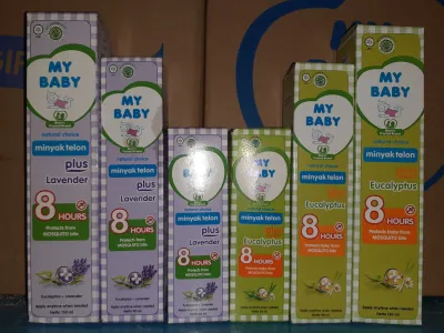 My Baby Minyak Telon Aroma Lavender dan Eucalyptus 60 ml 90 ml 150 ml