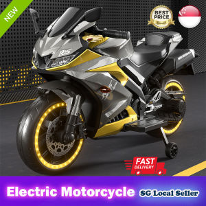 【SG Ready Stock】Super Large Kids R15 Electric Motorcycle/Motorbike/Scooter*Most Premium Version*FREE Installation★Ride On Vehicle√3-8 Years Old Boys/Girls Toy Car√Flashing Wheels√Early Learning Function√Great Quality√Fast Local Delivery√Best Giftf