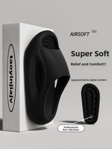 Thick Bottom Mens Slippers Indoor Outdoor Wear EVA Anti-Slip Odor Resistant Summer Casual Flat Heel Home Slippers