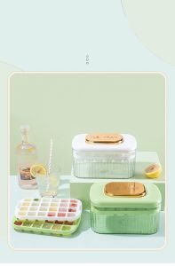 แม่พิมพ์น้ำแข็ง 24ช่อง ICE TRAY แม่พิมพ์ทำน้ำแข็งแม่พิมพ์ซิลิโคน มีที่ตักน้ำแข็ง อุปกรณ์ทำน้ำผลไม้