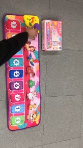 Kid Dance Pads Music Blanket Record and Playback Musical Keyboard Toy Touch Dance Blanket Carpet Mat