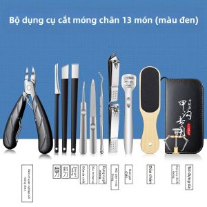 BAKULI | Kéo Chăm Sóc Chân với Kềm Cắt Móng Hình Mỏ Đánh Cá