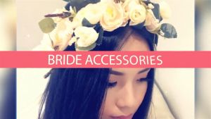 SALANGHANDA Flowers Crown Flower Hair Band Bridal Sweet Wedding Accessories Adjustable Random Color Flower