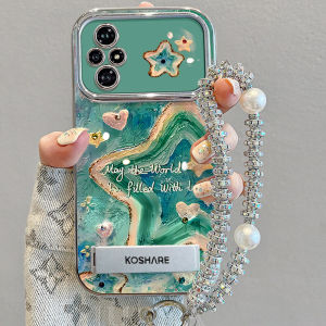 Bixingguang Starfish Hand Chain Suitable for Xiaomi Civi4pro Phone Case 13ultra New Arrival 14 Extreme Edition Civi3 Female Creative 10S/12x Silicone All-Inclusive 12spro Protective Case 11pro