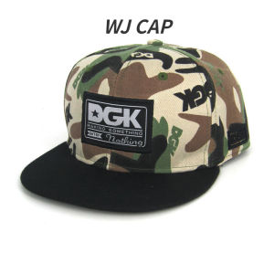 【WJ】dgk Mũ lưỡi Mũ bóng chày che nắng trượt ván hip hop ngụy trang Mũ lưỡi cho Mens xu hướng và nữ