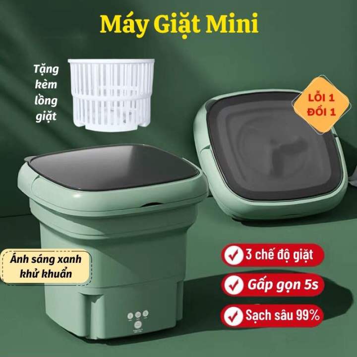 Máy Giặt Mini Gấp Gọn Clowas Di Động Cao Cấp, Vắt Khô, Khử Khuẩn Bằng ...