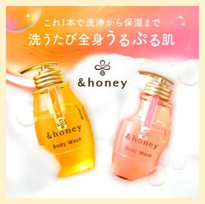 【Direct From Japan】&honey Gel/Foam Body Wash 4 Types Refill Smooth Skin Moisture Hyaluronic Acid