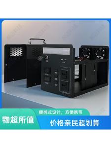 อินเวอร์เตอร์คลื่นเสียงดิจิตอลแบบเดี่ยวแบบพกพาสำหรับกลางแจ้ง 12V24V220V ชิ้นส่วนหลักแบตเตอรี่ในชิ้นส่วน