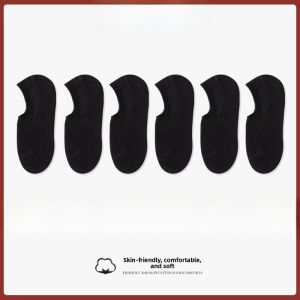 Mens Summer Thin Cotton Socks Anti-Odor Absorbent Sport Invisible Boat Socks Non-Slip Breathable Pure Color Casual Ankle Socks