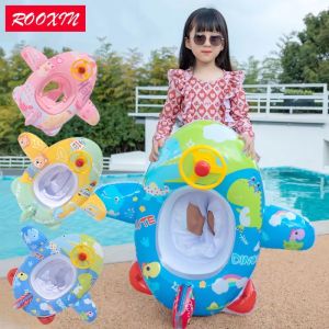 Rooxin Pool Float Swim Ring Tube Inflatable Swimming Seat Ring Swim Accessory Swimming Circle For Beach Water Play Water Sports