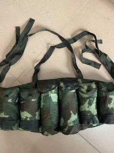 Outdoor Tactical Vest Tool Bag Multi-Functional Rabbit Tooth Buckle Anti-Blast Chest Hang On-The-Go Gear Carrying Tool Bag