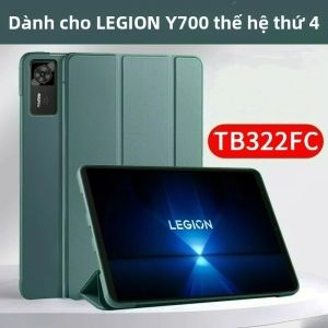 Ốp Lưng Lenovo LEGION Y700 Thế Hệ Thứ 4 Màn Hình 8.8 Inch Model TB322FC Tự Động Mở Khi Đặt Chất Liệu Da Bảo Vệ Máy Tính Bảng Chống Sốc Chống Nước Dành Cho Y700 8.8 Inch