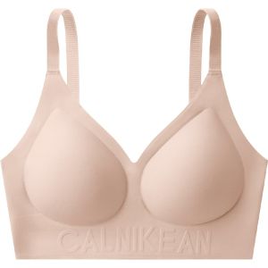 AIMO | เสื้อชั้นในไร้โครงแบบสวมลำลอง ผ้าไนลอน เสื้อชั้นในทรงวี ทรงหลวม ไร้ตะเข็บ สำหรับผู้หญิง เสื้อชั้นในฤดูร้อน ไร้รอยต่อ ไม่มีโครง