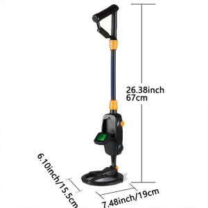 MD1008A Handheld Metal Gold Detector Pointer Treasure Underground Metal Detector Tracker Finder with Waterproof Search Coil