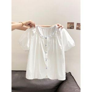 LUOSHAO | Stylish Design Youthful Loose Slimming Summer Shirt