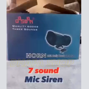 BARU Saiyin Toa Megaphone Loadspeaker Horn 7 Tone Sirene 100W Sirine Paspampres - HW-1006