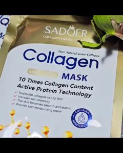 SADOER Collagen Face Mask Anti-aging Skincare Hydrating Mask Sheet Whitening