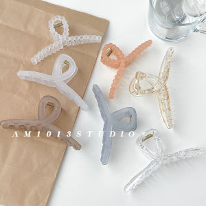 AM Large Back Head Matte Simple All-Match Hairpin