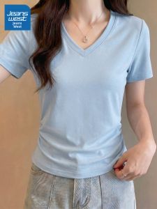 Jeanswest | Summer New Slim Fit T-shirt Women Unique Aesthetic