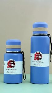 กระติกเก็บเย็น แก้วเก็บความเย็น - 316 กระบอกน้ำเย็น 1 ลิตร คุณภาพสูง เก็บได้ ร้อน-เย็น สีลอย่างดี ไม่รั่วซึม