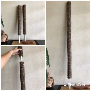EXTENDABLE Sphagnum Moss Pole with Support (Imported 5A Chilean Moss) Plant Support Stick Tiang Pokok Menjalar