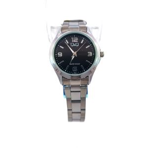 Q&Q Classic Silver-Tone Quartz Watch (C05A-018PY)